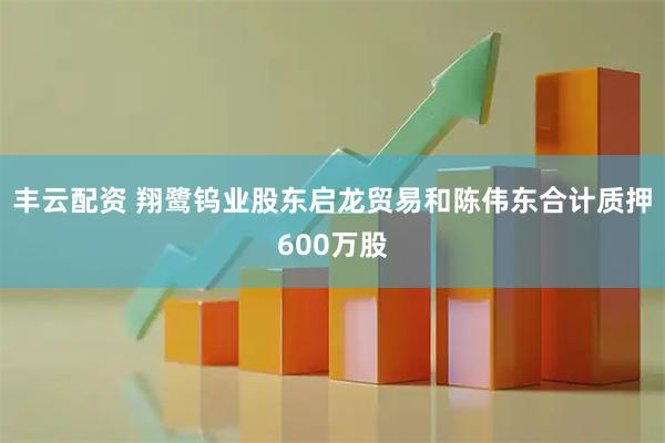 丰云配资 翔鹭钨业股东启龙贸易和陈伟东合计质押600万股